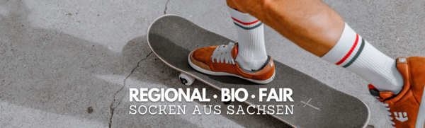 Regionale Sportsocken aus Deutschland Bio